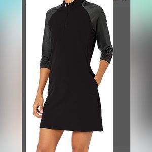 Adidas UPF 50 black golf dress, NWT